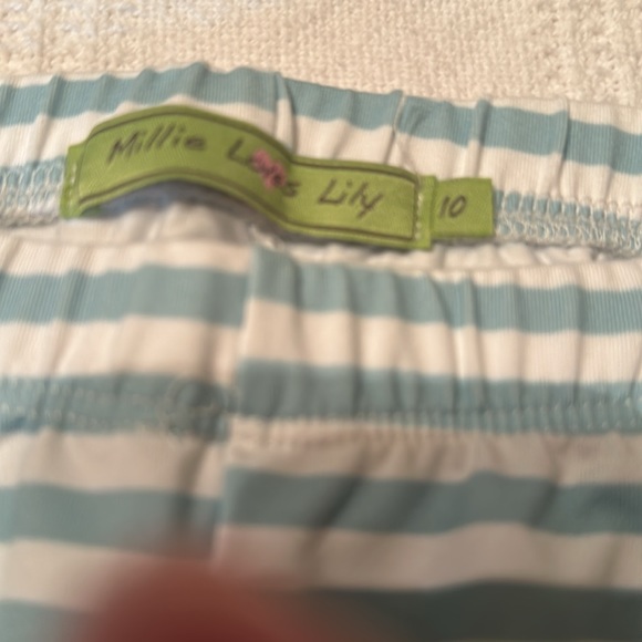 NWT MILLIE LOVES LILY Mini Garden Pocket A-Line Dress &Stripe Leggings. - Picture 8 of 10